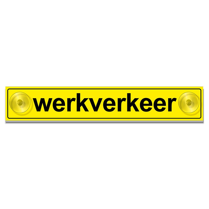 Bordjes met zuignappen