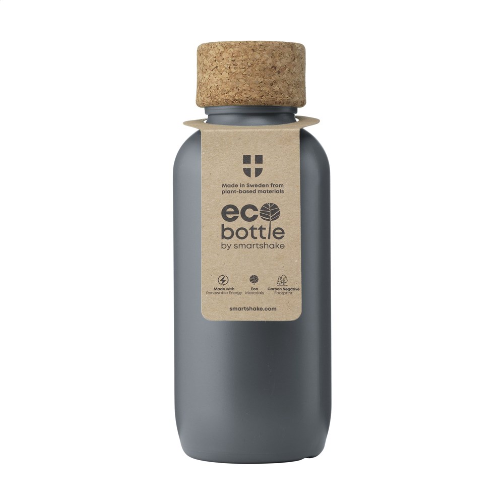 EcoBottle 650 ml plant based - made in EU - donkergrijs