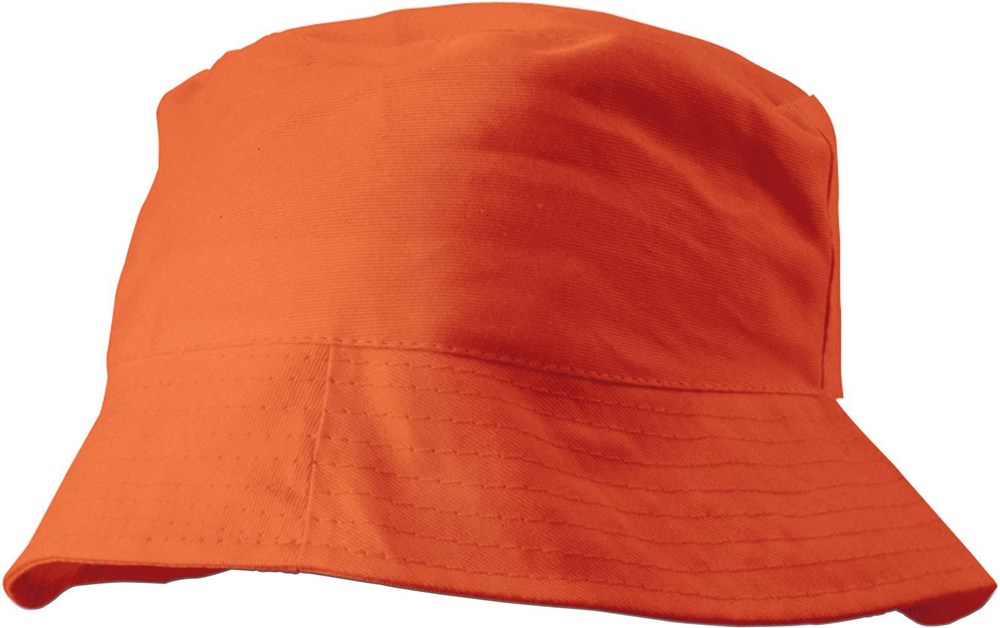 Katoenen zonnehoed Felipe - Oranje